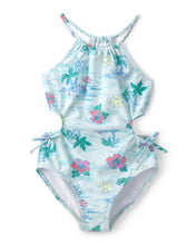 Cargar imagen en el visor de la galería, Carter's Kid Girl Beach Print Swimsuit

