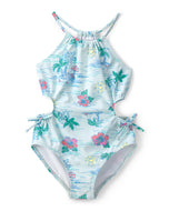Carter's Kid Girl Beach Print Swimsuit