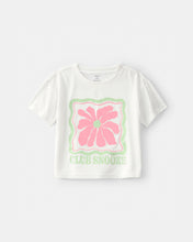 Load image into Gallery viewer, Carter's 2pc Kid Girl 'Club Snooze' Top &amp; Shorts Pajama Set
