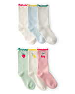 Carter's 6pk Kid Girl Fruit Crew Socks