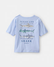 Load image into Gallery viewer, Oshkosh Kid Boy Shark Ocean Life Graphic Tee
