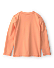 Afbeelding in Gallery-weergave laden, Carter's Kid Boy Pacific Waves Orange Long-Sleeve Swim Top
