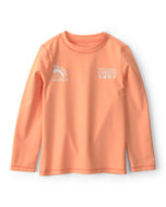 Carter's Kid Boy Pacific Waves Orange Long-Sleeve Swim Top