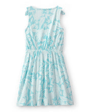 Load image into Gallery viewer, Carter's Kid Girl Blue Tropical Floral Dress
