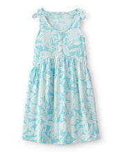Load image into Gallery viewer, Carter's Kid Girl Blue Tropical Floral Dress
