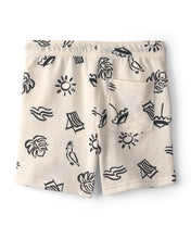 Afbeelding in Gallery-weergave laden, Carter's Kid Boy Beige Beach Print Shorts
