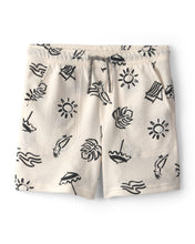Afbeelding in Gallery-weergave laden, Carter's Kid Boy Beige Beach Print Shorts
