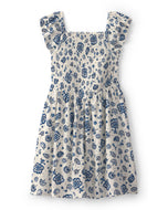 Oshkosh Kid Girl Blue/White Floral Dress