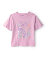 Carter's Kid Girl Purple Bubbles Print T-Shirt