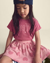 Afbeelding in Gallery-weergave laden, Carter's Kid Girl Pink Heart Print Skirt
