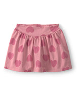 Carter's Kid Girl Pink Heart Print Skirt