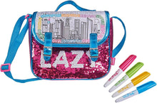 Carregar imagem no visualizador da galeria, Color Me Mine! Swap Sequin Collection - Sequin Briefcase with 4 Permanent Markers (6Y+)
