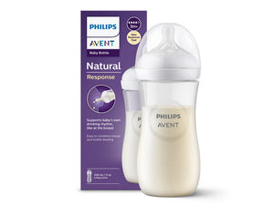 Philips Avent Single Natural Response Feeding Bottles