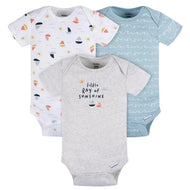 Gerber 3pc Baby Boy Little Ray of Sunshine Bodysuit Set