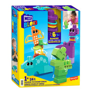 Mega Bloks 24pc Squeak 'n Chomp Dinos