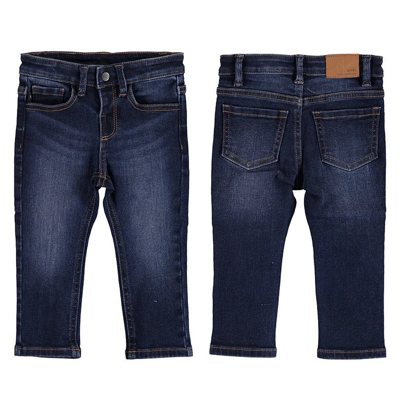 Mayoral Baby Boy Slim Fit Dark Blue Jeans