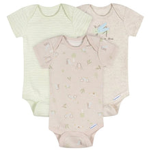 Afbeelding in Gallery-weergave laden, Gerber 3pc Baby Neutral Snug as a Bug Bodysuit Set

