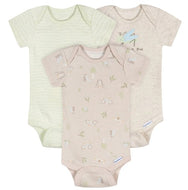 Gerber 3pc Baby Neutral Snug as a Bug Bodysuit Set