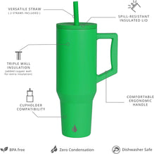 Load image into Gallery viewer, Elemental Commuter Tumbler 1180ml - Green
