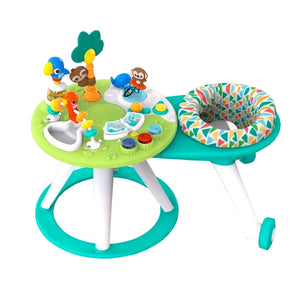 Bright Starts Around We Go - 2-in-1 Walk-around Activity Center & Table (Tropic Cool)