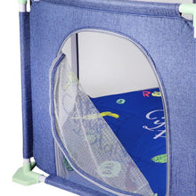 Load image into Gallery viewer, Infanti Care for Your Planet Playpen - Navy
