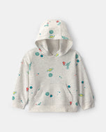 Carter's Toddler Boy Space Dino Print Hooded Jacket