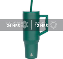 Load image into Gallery viewer, Elemental Commuter Tumbler 1180ml - Forest Green
