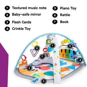 Baby Einstein 4-in-1 Kickin' Tunes Music Discovery Gym