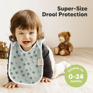 Keababies 1pc Hallo Drool Bibs (Beach Day)