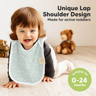 Keababies 1-Piece Hallo Drool Bibs (Wilderness)