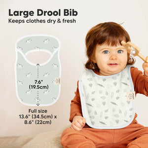 Keababies 1-Piece Hallo Drool Bibs (Wilderness)