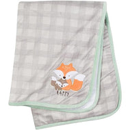 Gerber 1pc Plush Blanket - Fox Print