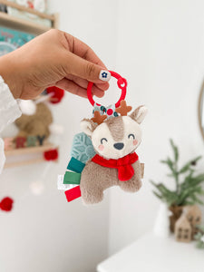 Itzy Ritzy - Holiday Itzy Pal™ Infant Toy - Jolly the Reindeer