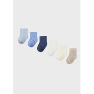 Mayoral 6 pairs Baby Boy Blue Socks Set