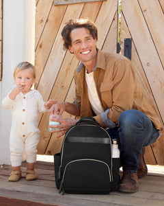 Skip Hop Black Envi Luxe Diaper Backpack