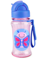 Skip Hop Zoo Tritan Renew Straw Bottle (12M+) - Butterfly