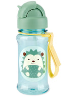 Skip Hop Zoo Tritan Renew Straw Bottle (12M+) - Hedgehog