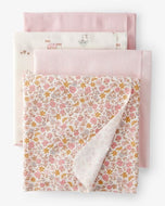 Carter's 4pc Baby Girl Receiving Blankets - Pink