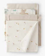 Carter's 4pc Baby Receiving Blankets - Neutral Birds