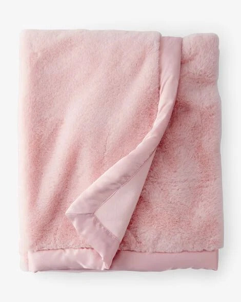 Carter's 1pc Baby Girl Plush Blanket - Pink