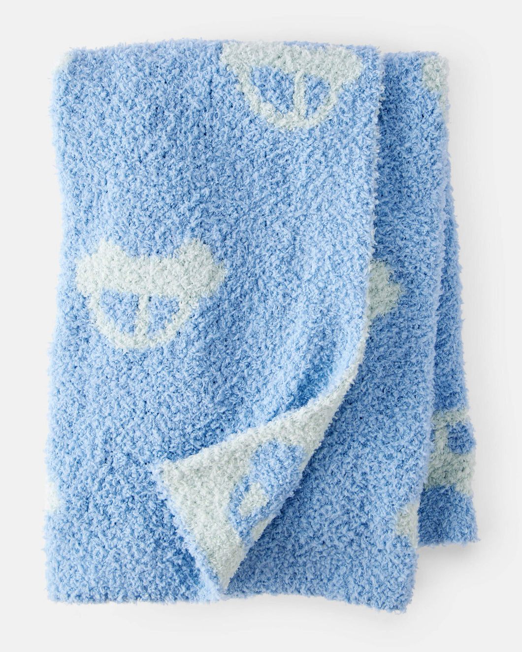 Carter's 1pc Baby Boy Stroller Blanket - Blue