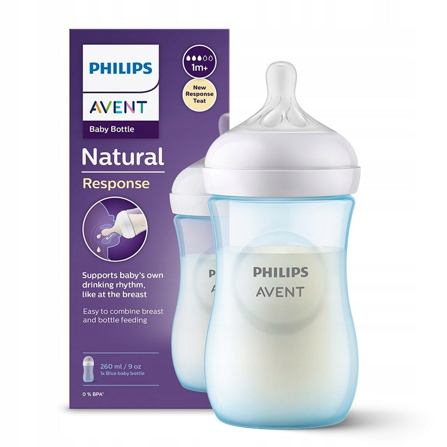 Philips Avent Single Printed/ Colored Natural Response Feeding Bottles