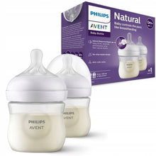 Carregar imagem no visualizador da galeria, Philips Avent 2-pack Natural Response Feeding Bottles
