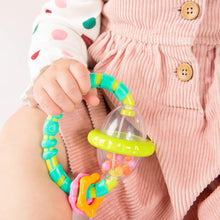 Load image into Gallery viewer, Bright Starts Grab &amp; Spin Baby Rattle &amp; Teether Toy
