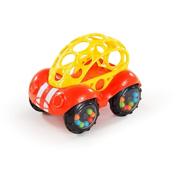 Bright Starts Oball Rattle & Roll - Red