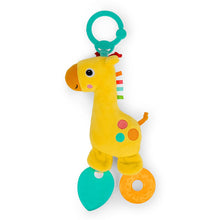 Cargar imagen en el visor de la galería, Bright Starts Safari Soother Rattle &amp; Teether Toy - Giraffe
