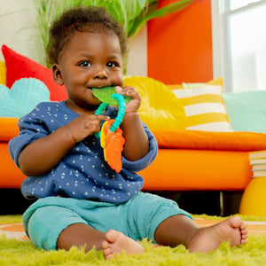 Bright Starts Tropical Chews Silicone Teething Ring