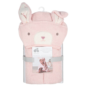 Just Born Hooded Towel - Pink Bunny