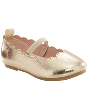 Load image into Gallery viewer, Carter's Toddler Girl Ballet Flats- Gold
