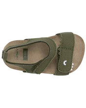 Load image into Gallery viewer, Carter&#39;s Baby Boy Alligator Cork Sandal Crib Shoes

